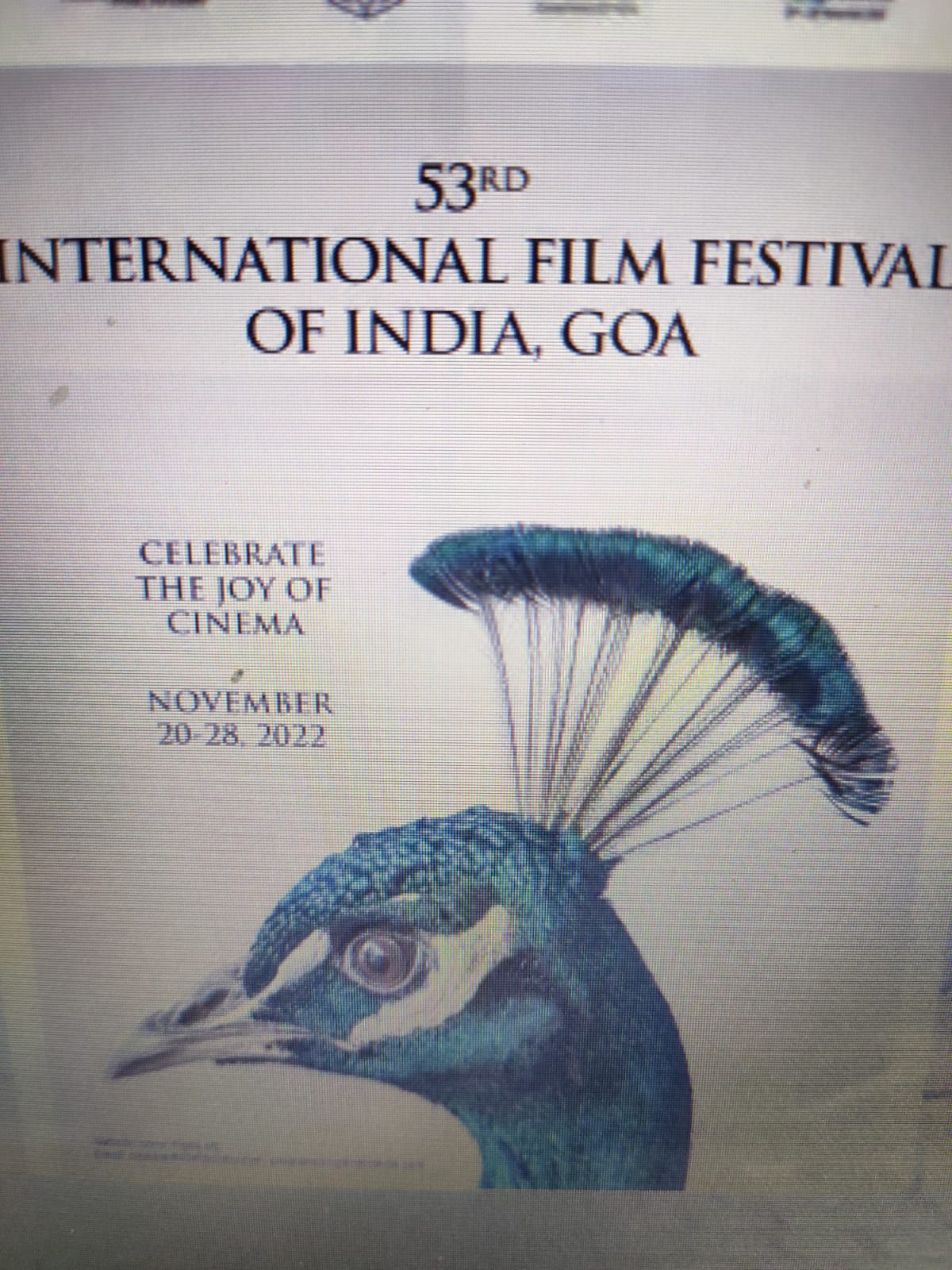भारत अंतरराष्ट्रीय फिल्म महोत्सव का आयोजन में गोवा में 20 से 28 नवंबर तक होगा